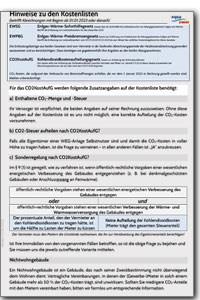 Hinweise zu CO2-Steuer